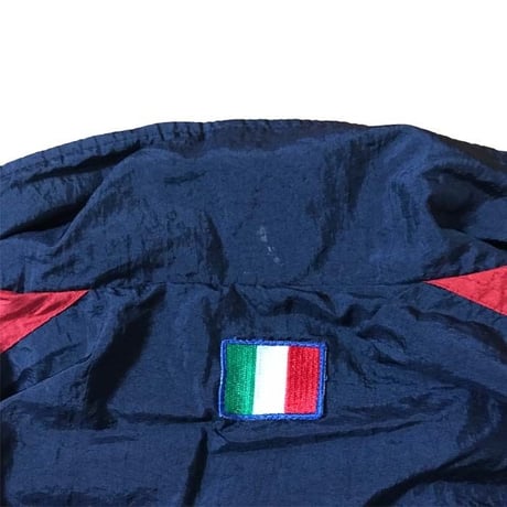 【USED】90'S FILA ITALIA EMBROIDERY NYLON JACKET