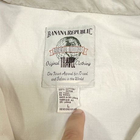 【USED】90'S BANANA REPUBLIC HUNTING VEST