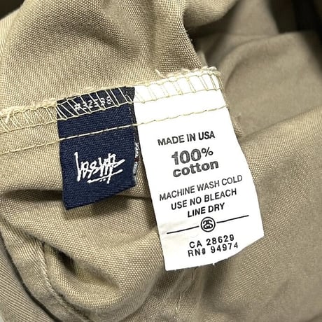 【USED】90'S-00'S STUSSY GIMMICK WORK JACKET