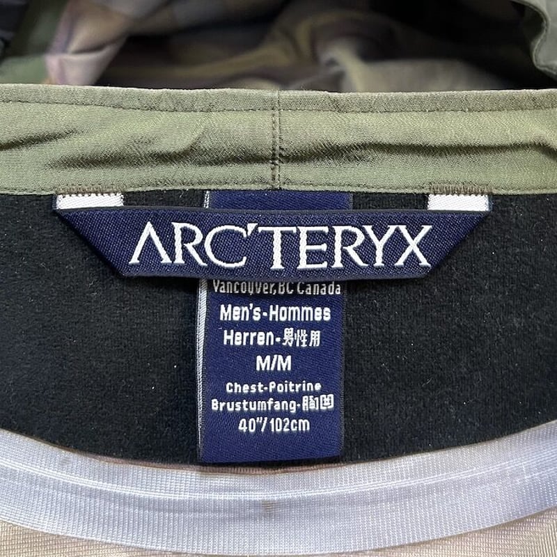 USED】90'S-00'S ARC'TERYX SIDEWINDER SV JACKET USED】90'S-00'S ARC'TERYX SIDEWINDER SV JACKET