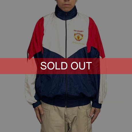 【USED】90's MANCHESTER UNITED Malaysia Fan Club NYLON JACKET