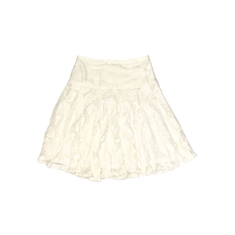 【USED】90'S-00'S Lan Tyan  LACE CROCHETED FISH SKIRT