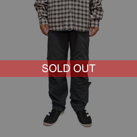【USED】00'S COLUMBIA TITANIUM DETACHABLE GIMMICK PANTS