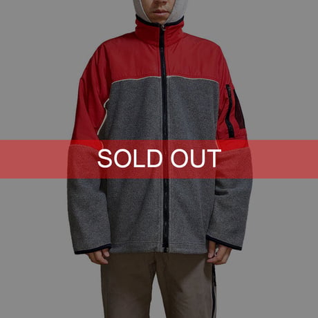 【USED】90'S-00'S STUSSY TECH FLEECE JACKET