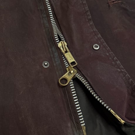 【USED】80's-90's Burberrys WAXED CLOTH LONG COAT