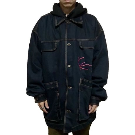 【USED】90'S KARL KANI JEANS DENIM COVERALL
