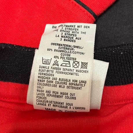 【USED】90's-00's adidas AC Milan T-SHIRT