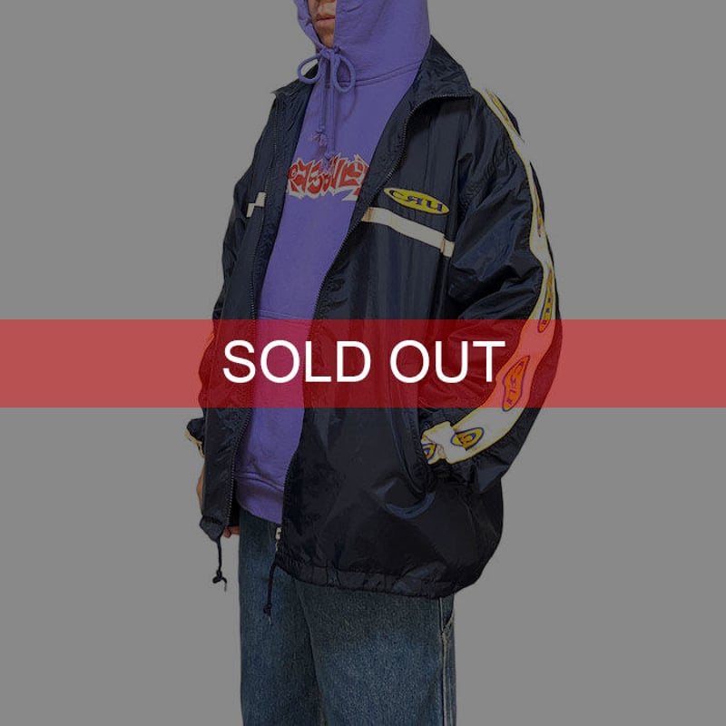 USED】90'S-00'S CRU NYLON TRACK JACKET | KONBINI USED】90'S-00'S CRU NYLON TRACK JACKET | KONBINI