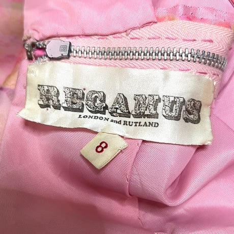 【USED】70’s REGAMUS LONDON and RUTLAND N/S DRESS