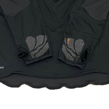 【USED】00'S NIKE FIT L/S TRAINING TOP with GLOVE DETAIL