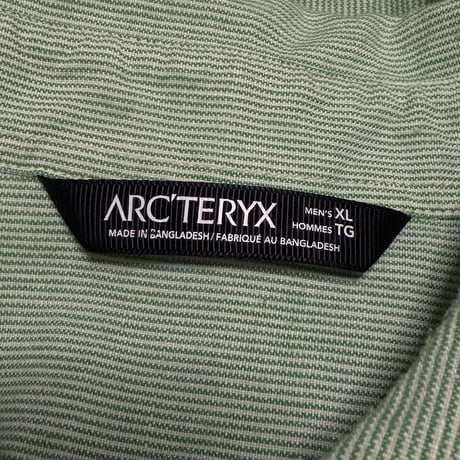 【USED】00's ARC'TERYX S/S STRIPE SHIRT