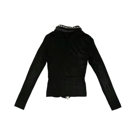 【USED】00's ROSSO DI SERA ZIP-UP KNIT JACKET