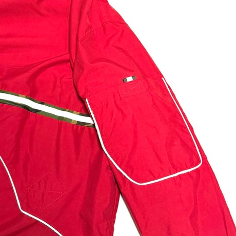 【USED】90's Maharishi "Ninja Tag" Reflective Anorak RED