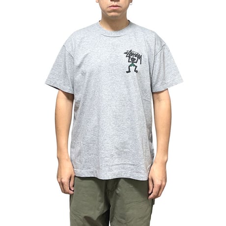 【USED】90'S BOOTLEG STUSSY SHADOW MAN T-SHIRT
