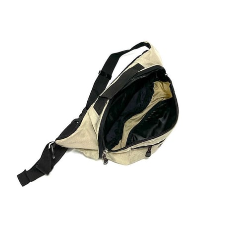 【USED】90'S-00'S COLUMBIA HEXAGON RIP STOP BUMBAG