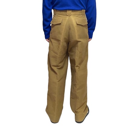【USED】80's GIORGIO ARMANI 2TAC COTTON TROUSERS
