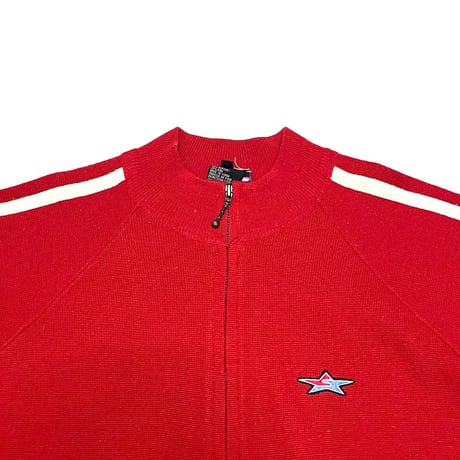 【USED】90's SESSIONS KNIT TRACK JACKET