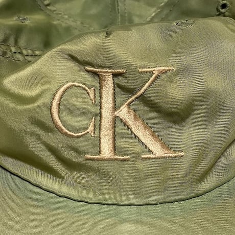 【USED】90'S  CK CALVIN KLEIN JEANS NYLON CAP