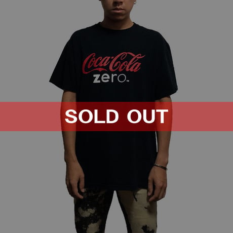 【USED】COCA COLA ZERO T-SHIRT
