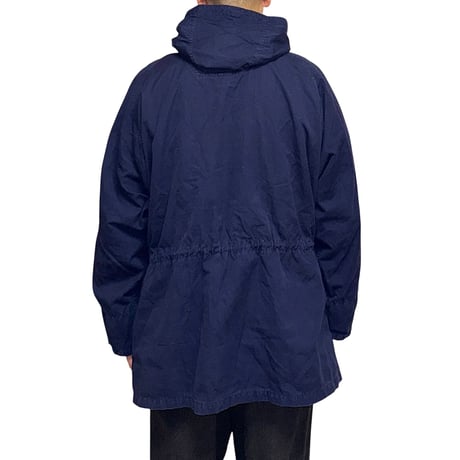 【USED】60's-70's Swedish Vintage Anorak Parka Navy with RIES-Zip