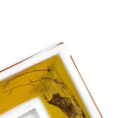 【USED】HERMÈS PORCELAIN SCOTTISH TERRIER ASHTRAY