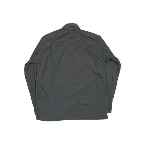 【DEAD STOCK】90'S FLY NYLON RIP STOP SHIRT "DARK GRAY"