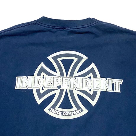 【USED】90'S-00'S INDEPENDENT TRUCK COMPANY NHS TAG L/S T-SHIRT