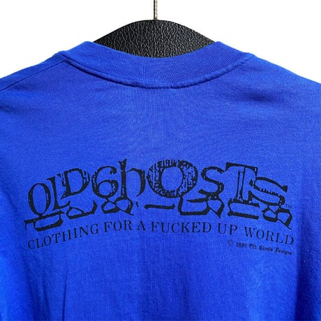 【USED】OLD GHOSTS DESIGNS L/S T-SHIRT "MASK LADY" (REPLO)