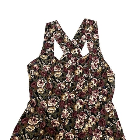 【USED】90'S All that Jazz FLOWER PRINT DRESS