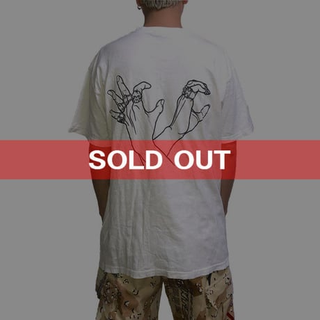 【USED】90'S WEST COAST CHOPPERS T-SHIRT "HAND"