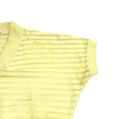 【USED】70'S-80'S FRENCH VINTAGE SUMMER KNIT TOPS