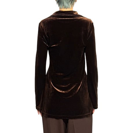 【USED】90's-00's SPORTSTAFF VELOR SLEEPING BLOUSE