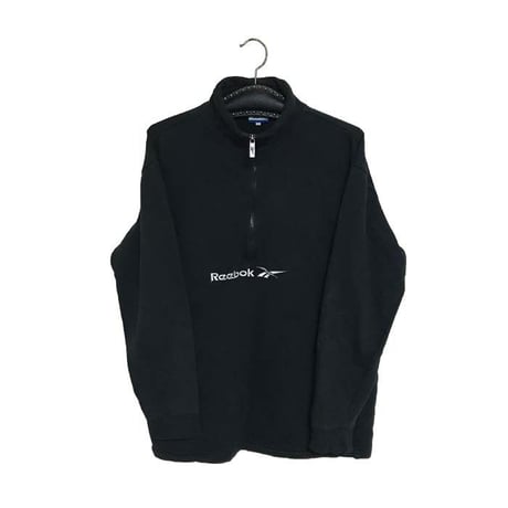 【USED】90'S  REEBOK HALF ZIP HIGH-NECK SWEATSHIRT