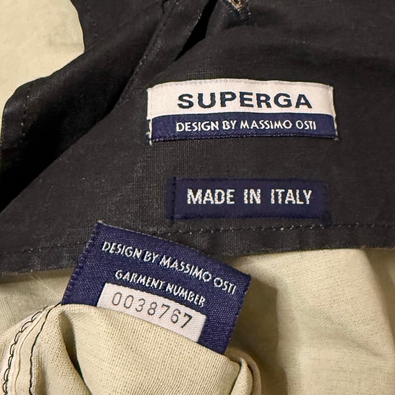 USED】90's SUPERGA × MASSIMO OSTI Tela Stella T