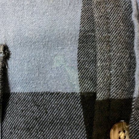 【USED】90'S BUFFALO CHECK HOODED SHIRT JACKET