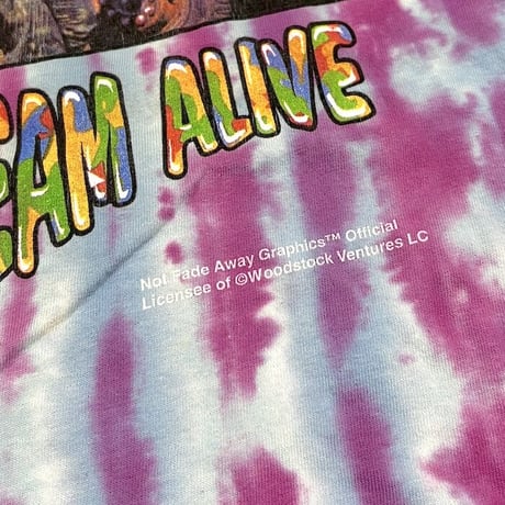 【USED】90'S WOODSTOCK MUSIC AND ART FESTIVAL T-SHIRT