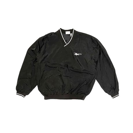 【USED】90'S Reebok V-NECK PULLOVER NYLON JACKET