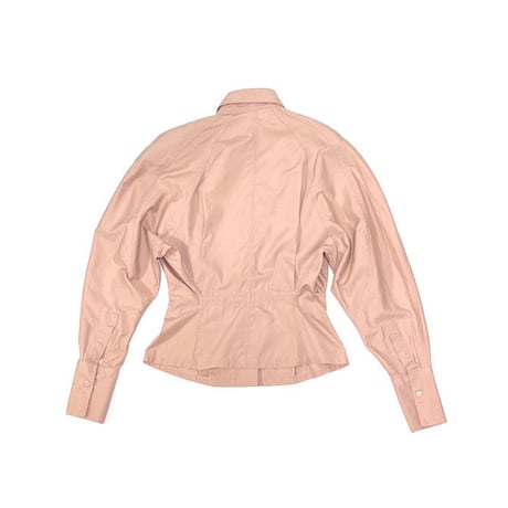 【USED】80'S AZZEDINE ALAIA SHOULDER PAD BLOUSE