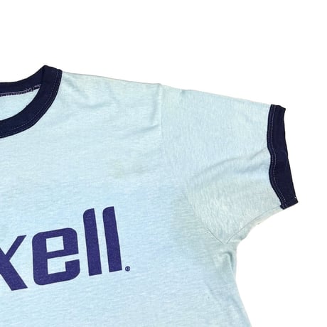 【USED】80's maxell × a&b sound Ringer T-shirt