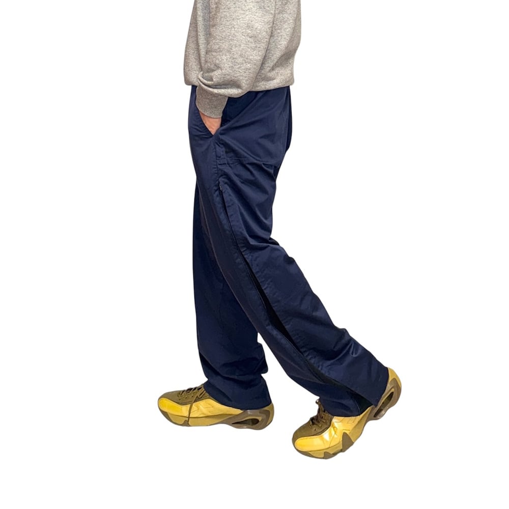 USED】00's NIKE Tech Training Partial Side Zip