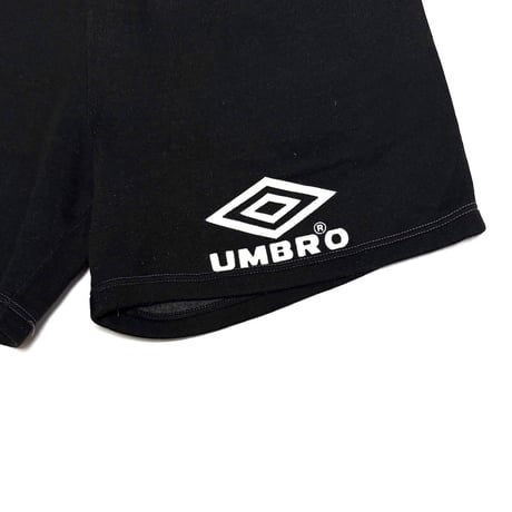 【USED】90's UMBRO PRO TRAINING Inter Milan Sweat Shorts Black