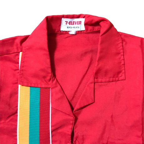 【USED】00'S 7-ELEVEN STAFF SHIRT
