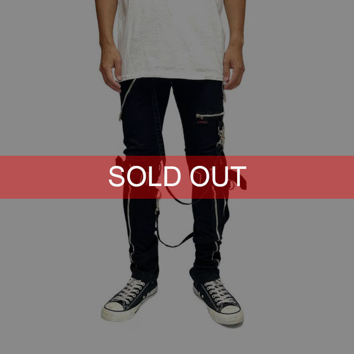 USED】90'S-00'S TRIPP NYC BONTAGE SKINNY PANTS