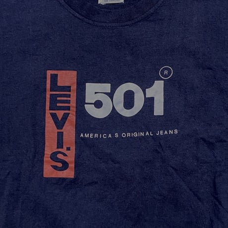 【USED】90'S LEVI'S 501 T-SHIRT