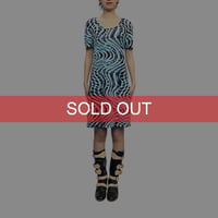 【USED】00's VERSACE CLASSIC V2 GRAPHICAL DRESS