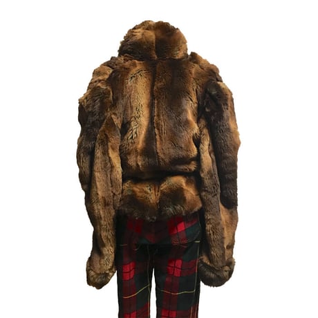 【USED】90'S VIVIENNE WESTWOOD GOLD LABEL × TISSAVEL FAUX FUR JACKET