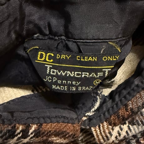 【USED】70's JC Penney Towncraft Wool CPO Shirt