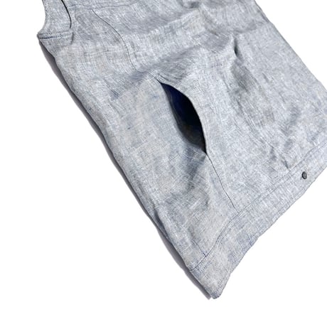 【USED】00s Max Mara WEEKEND LINE LINEN N/S SHIRT VEST