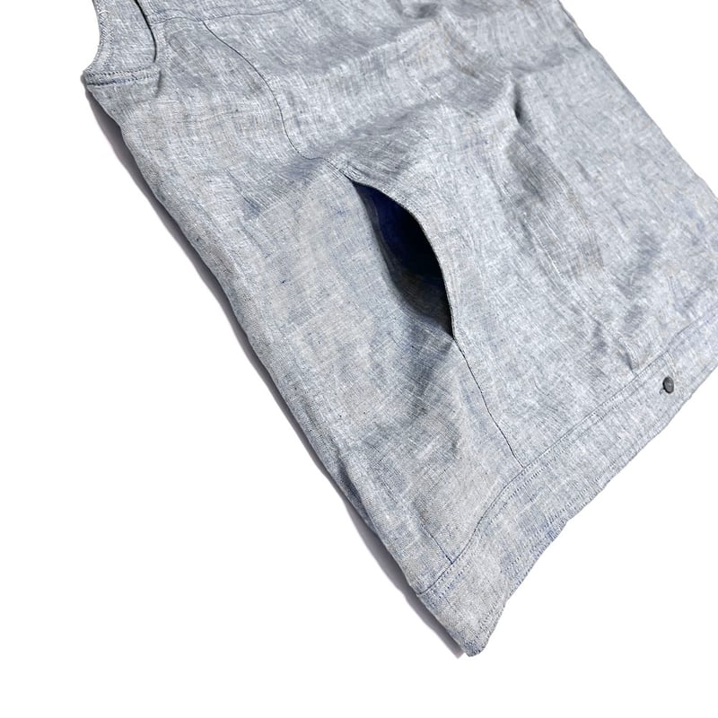 USED】00s Max Mara WEEKEND LINE LINEN N/S SHIRT