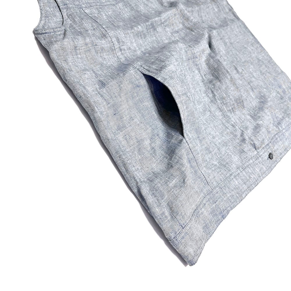 USED】00s Max Mara WEEKEND LINE LINEN N/S SHIRT